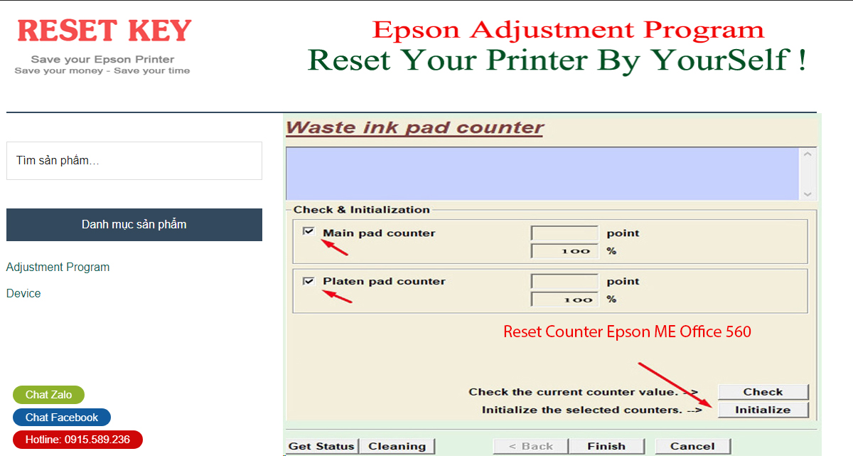 Epson ME Office 560 Epson ME Office 560 bước 6